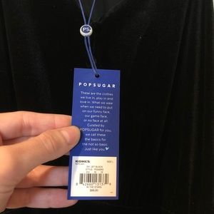 Black believer jumpsuit NWT